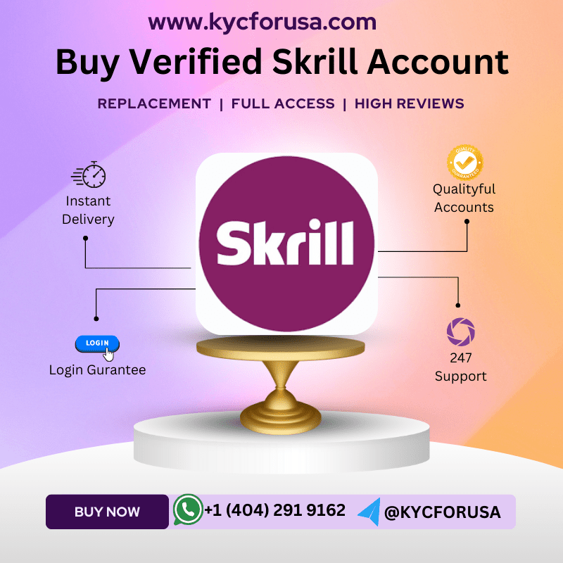 Buy Verified Skrill Account